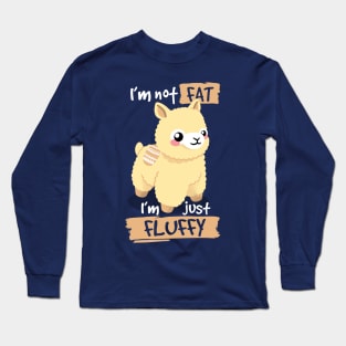 Fluffy alpaca Long Sleeve T-Shirt